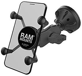 img 2 attached to X-Grip Phone Mount with Twist-Lock Suction Base & Short Arm for Vehicle Windshields - RAM Mounts RAP-B-166-2-A-UN7U