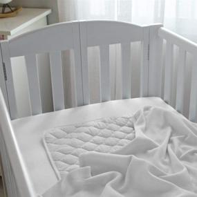 img 1 attached to 🌬️ Breathable Waffle Swaddle Blanket by American Baby Company: Cozy Nursery Bedding for your Little One