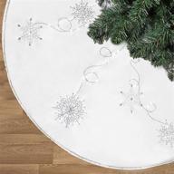 christmas silver glitter snowflake decoration логотип