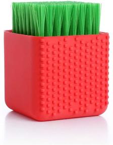 img 4 attached to 🧹 Red Cleaning Brush - Enhanced SEO