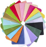 🎁 200 sheet bulk pack of outlee tissue paper gift wrap - vibrant 20 color rainbow art paper craft, 19.7 x 27.6 inch for gift wrapping & decorations logo