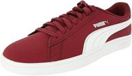 👟 puma smash sneaker - castlerock black shoes for men logo