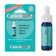 💅 revitalize your skin and nails with cuticle dr - all natural nail repair & conditioning oil - lab certified cuticle treatment - made in the usa - 0.14 fl oz / 4 ml logo