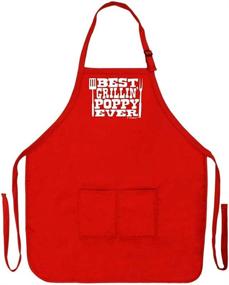 img 2 attached to 🍔 Top-Rated Two-Pocket Apron for Ultimate Grilling Experience: Best Grillin' Poppy Ever