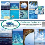 🚢 caribbean cruise collection kit by reminisce scrapbook logo