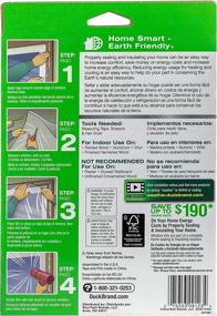 img 3 attached to 🦆 Duck 286218 XL Patio Door Shrink Film Window Insulation Kit, 1-Pack, Crystal Clear
