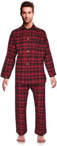 img 3 attached to Classic Flannel Sleepwear by Casual Trends