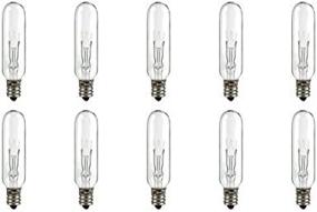 img 1 attached to 💡 CEC Industries 15T6 145V Bulbs: Sleek Shape for Bright Illumination