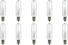 img 3 attached to 💡 CEC Industries 15T6 145V Bulbs: Sleek Shape for Bright Illumination