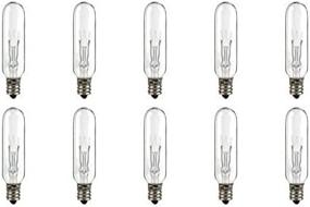 img 2 attached to 💡 CEC Industries 15T6 145V Bulbs: Sleek Shape for Bright Illumination