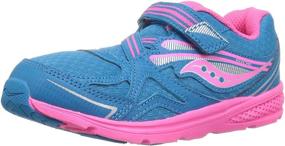 img 4 attached to Saucony Girls Running Extra Toddler Girls' Shoes in Athletic