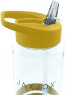 неопреновая бутылка для воды jaxjox yellow логотип