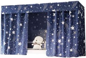 img 2 attached to Adela Curtains Breathable Dustproof Blackout Bedding in Bed Canopies & Drapes