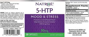 img 1 attached to 😄 Boost Your Mood with Natrol 5-HTP 50mg Capsules - 30-Count