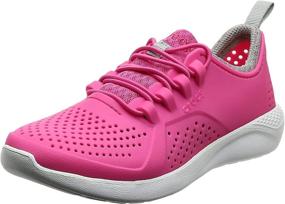 img 4 attached to 👟 LiteRide Pacer Black Boys' Shoes and Sneakers by Crocs