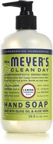 img 4 attached to 🍋 Жидкое мыло для рук с лимонным вербеной от Mrs. Meyers Clean Day - 12,5 жидк. унц. в упаковке 2 шт.