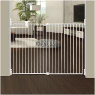 🚪 dreambaby broadway gro gate: convenient and stylish child safety barrier in white логотип