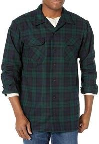 img 2 attached to Pendleton Sleeve Classic Fit Board Flannel Outdoor Recreation