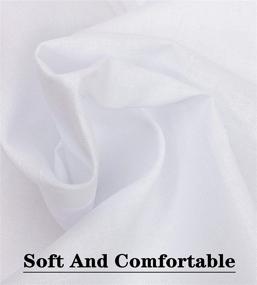 img 3 attached to 🧦 Cotton Handkerchiefs - Classic Pieces for Gentle Comfort