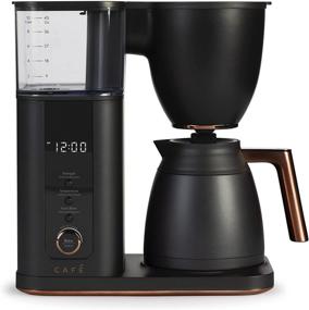 img 4 attached to Café Specialty 10-Cup Insulated Thermal Carafe Coffee Maker: WiFi Enabled Voice-to-Brew Smart Home Kitchen Essential – SCA Certified, Barista-Quality Brew in Matte Black