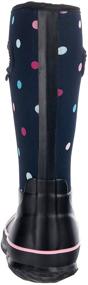 img 2 attached to WTW Kids Neoprene Insulated Rain Boots - 100% Waterproof 👢 Mid Calf Muck Boots for Boys and Girls Winter Snow Boots