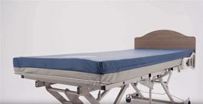 img 3 attached to 🛏️ Lumex LS100-35 Select Foam Hospital Bed Mattress with Convoluted Topper, 35x80