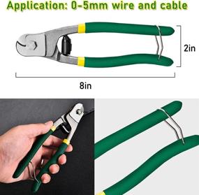 img 2 attached to 🚲 JCOLUSHI Bicycle Cable Cutter with Universal Bike Brake and Shift Cable Kit for Mountain and Road Bicycles