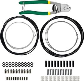 img 4 attached to 🚲 JCOLUSHI Bicycle Cable Cutter with Universal Bike Brake and Shift Cable Kit for Mountain and Road Bicycles