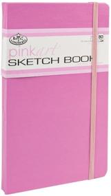 img 1 attached to 🎨 Stunning Royal & Langnickel Pink Art Artist Sketch Book: Unleash Your Creative Potential!