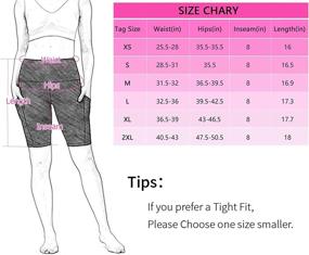 img 2 attached to 🩳 DILANNI High Waist Yoga Shorts for Women: Comfortable Workout Running Biker Shorts with Convenient Pockets