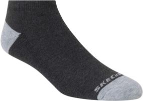 img 2 attached to 🧦 Skechers Men's White Black Socks: Ultimate Performance and Style