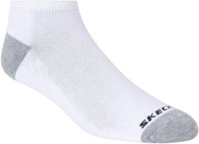 img 3 attached to 🧦 Skechers Men's White Black Socks: Ultimate Performance and Style