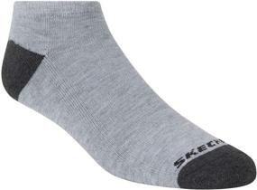 img 1 attached to 🧦 Skechers Men's White Black Socks: Ultimate Performance and Style