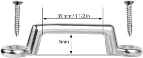 img 2 attached to Abimars Kayak Stainless Bimini Footmans