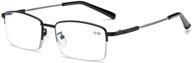 👓 enhanced vision: progressive multifocal computer reading glasses with anti blue-ray protection for multifocus reading logo