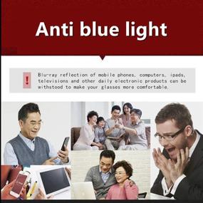 img 2 attached to 👓 Enhanced Vision: Progressive Multifocal Computer Reading Glasses with Anti Blue-ray Protection for Multifocus Reading