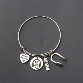 img 3 attached to 🎁 MAOFAED Gift for Dispatchers - 911 Operator & Emergency Dispatcher Appreciation Bracelet