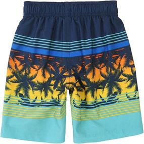 img 1 attached to 🏊 Enhanced Performance Swimwear for Boys: Rokka Rolla Stretch Collection