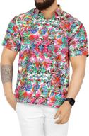 la leela men's casual hawaiian shirt for the beach and camp логотип