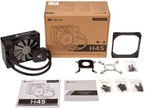 img 3 attached to Corsair C-W9060028WW Гидро Серия H45 Жидкостное Охлаждение ЦП: Эффективное Охлаждение для непревзойденной производительности