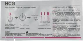 img 1 attached to BlueCROSS 10 miu Early Pregnancy Test Strips (HCG Test Strips) (25) - Reliable & Accurate Home Pregnancy Testing