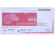 bluecross 10 miu early pregnancy test strips (hcg test strips) (25) - reliable & accurate home pregnancy testing logo