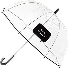 img 2 attached to ☂️ Stay Stylish in the Rain with Kate Spade's Large Check Umbrella