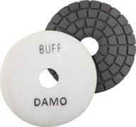 💎 damo 4" black diamond buff pad: the perfect choice for granite polishing & glazing logo