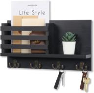 mail holder wall organizer farmhouse logo