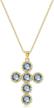 aquamarine necklace gemstone religious birthstone logo