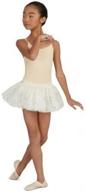 capezio big girls' over's and under camisole leotard: comfortable and stylish dancewear logo