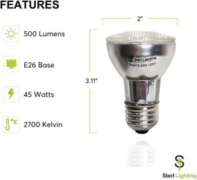 img 3 attached to 💡 Enhanced Lighting Experience with 45PAR16 Dimmable PAR16 Flood Halogen Bulbs