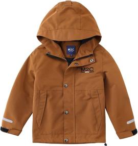 img 4 attached to 🧥 M2C Teflon Waterproof Windbreaker: Stylish & Functional Boys' Clothing for Jackets & Coats