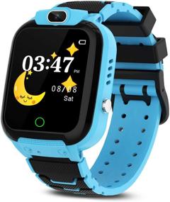 img 4 attached to 🎉 Ultimate CMKJ Smartwatch: Water-resistant Touchscreen Protector - Perfect for Boys